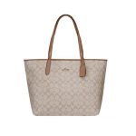 【4色】COACH City 經典老花LOGO 大容量托特包 手提單肩包