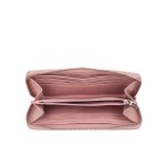 【3色可選】COACH 女士經典馬車LOGO拼色長款拉鏈錢包 手拿包