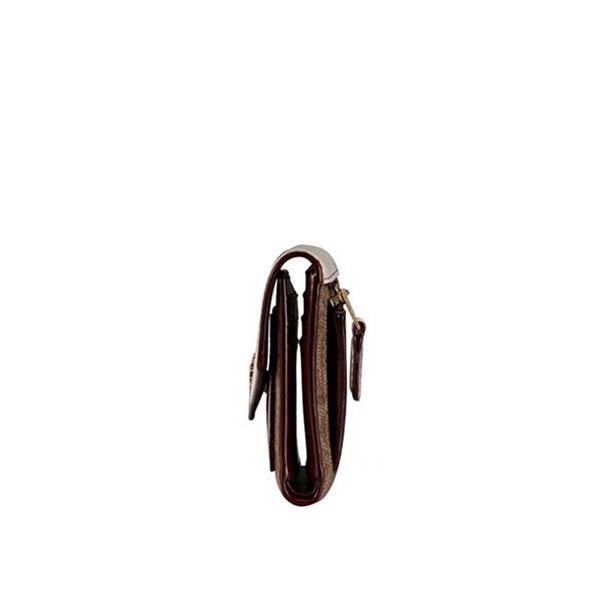 COACH 蔻馳 馬車LOGO防刮皮革三折信封短夾 COACH 蔻馳 馬車LOGO防刮皮革三折信封短夾