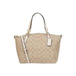 【4色】COACH 蔻馳 經典馬車LOGO皮革單肩包 斜挎包 大容量餃子包