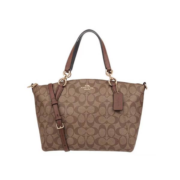 COACH 蔻馳 經典馬車LOGO皮革單肩包 COACH 蔻馳 經典馬車LOGO皮革單肩包