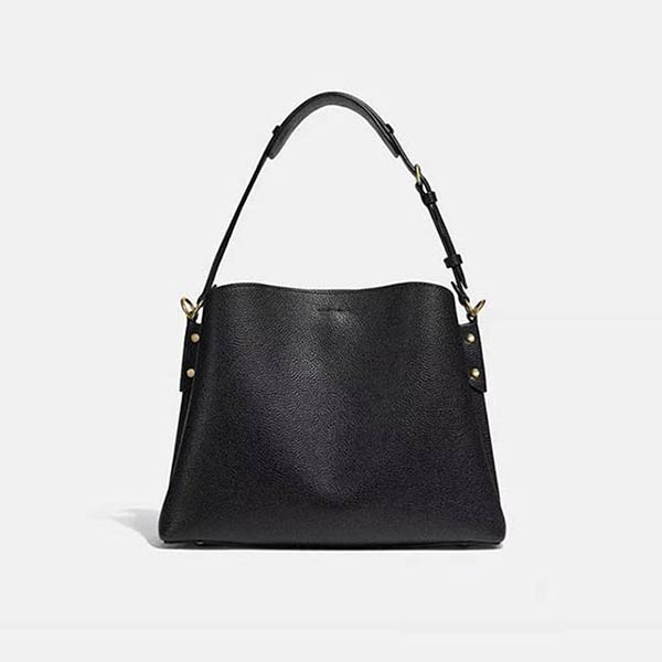 COACH WILLOW 時尚拼色水桶包 COACH WILLOW 時尚拼色水桶包
