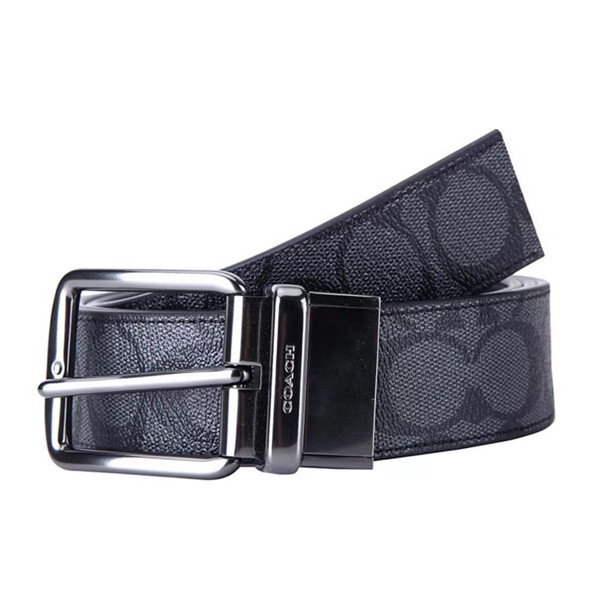 COACH 蔻馳 經典老花 PVC 禮盒裝雙頭腰帶 COACH 蔻馳 經典老花 PVC 禮盒裝雙頭腰帶