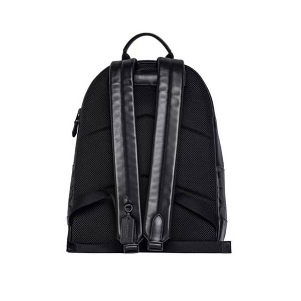 COACH West 經典老花皮質拉鏈雙肩包 COACH West 經典老花皮質拉鏈雙肩包