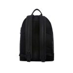 COACH 蔻馳 West 經典老花藍白條紋雙肩背包 電腦後背包 旅行包 大號 男款 黑灰色