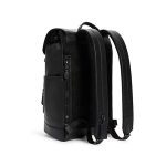 COACH Track 經典男士皮質雙肩包 休閒登山包 黑色