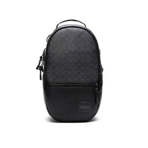 COACH 經典標誌男士 PACER 雙肩包 時尚休閒後背包 電腦包