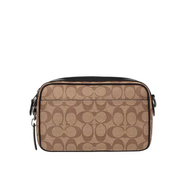 COACH 蔻馳 滿版C LOGO PVC 拼接相機包