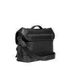 COACH League系列 經典騎行包 時尚簡約單肩斜挎包 中號 男款 黑色