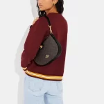 COACH ELLA HOBO 經典C紋LOGO皮革手提單肩包 斜挎包