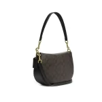 COACH ELLA HOBO 經典C紋LOGO皮革手提單肩包 斜挎包