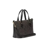 COACH GALLERY 迷你手提包 單肩斜挎包 女款 深咖黑