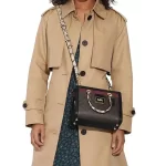【2色】COACH Grace 拼色經典標誌性帆布手提包 單肩斜挎包