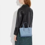 【2色】COACH Mollie Tote 25 經典帆布托特包 手提單肩斜挎包