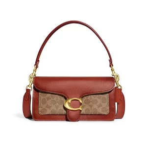 COACH TABBY 26 經典 SIGNATURE 帆布單肩包 女款