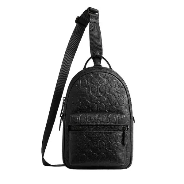 COACH Charter 經典皮革斜背包