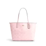 COACH City 33 經典標誌塗層帆布托特包