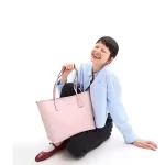 COACH City 33 經典標誌塗層帆布托特包