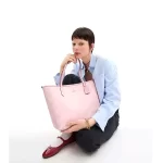 COACH City 33 經典標誌塗層帆布托特包